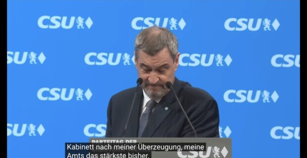 Söder weiß, dass er flunkert, Merz glaubt, was er verspricht und nicht hält