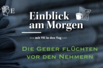Nehmer flüchten nach Deutschland und Geber aus dem Land