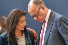 Katherina Reiche mit Friedrich Merz.