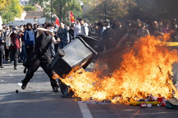 Gewalt in Frankreich