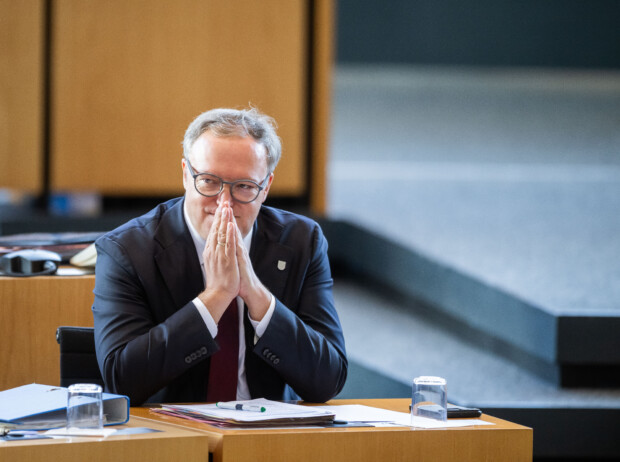 Ministerpräsident Mario Voigt (CDU)